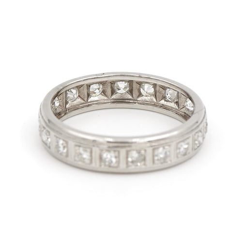 Bague 56 Bague Alliance Platine Diamant 58 Facettes 1816558CN