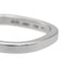 Bague 49 Dinh Van Bague Alliance Alliance carrée Or blanc 58 Facettes 1819466CN