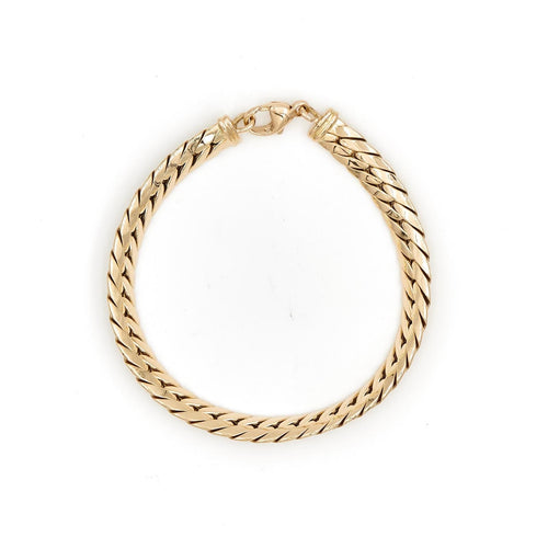 Bracelet Bracelet Maille anglaise Or jaune 58 Facettes 1819821CN