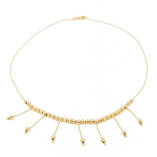 Collier Collier Maille boule Or jaune 58 Facettes 1819952CN