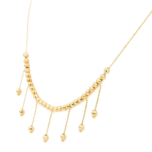 Collier Collier Maille boule Or jaune 58 Facettes 1819952CN