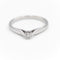 Bague 54 Bague solitaire en or blanc 18 carats sertie d’un diamant 58 Facettes 1820055CN