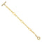 Bracelet Roberto Coin - Bracelet à maillons fantaisie en or jaune 18k diamants saphirs rubis 58 Facettes 012D062E11DA49B5BD32366B63BA7842