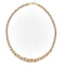 Collier Collier maille haricot en or jaune 18 carats 58 Facettes 1831798CN