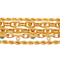 Bracelet Bracelet manchette en or jaune 18 carats cornaline, chrysoprase et turquoise 58 Facettes 1833431CN