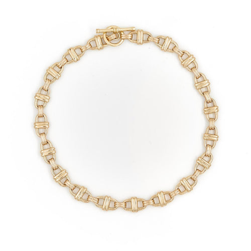 Collier Collier maille marine en or jaune 18 carats 58 Facettes 1833498CN