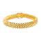 Bracelet Bracelet Maille chevron Or jaune 58 Facettes 1833576CN