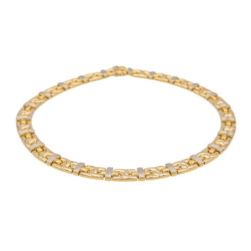 Collier Caplain Saint André - Collier en or jaune 18 carats avec saphir 58 Facettes 1833672CN