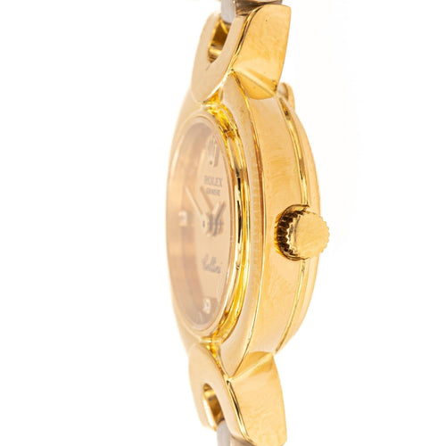 Montre Rolex Montre Cellini Or jaune, Or blanc 58 Facettes 1833690CN