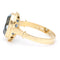 Bague 59 Bague solitaire aigue-marine 4,68 ct en or jaune 18 carats 58 Facettes 755B3C59733C4677BF349573A34D8DB8