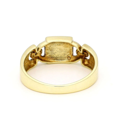 Bague 56 Bague vintage en or 14k avec lapis-lazuli et diamants 58 Facettes C205354F0FF1488E977CF53E73ABB92F