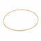 Collier Collier maille forçat en or blanc 18 carats 58 Facettes 1835786CN