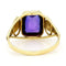 Bague 58 Bague en or jaune 14k avec améthyste 2,90 ct 58 Facettes 046DE1F92BEF443880994BB6431B1018