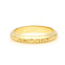 Bague 55 Drijfhout & Zn - Bague jonc en or jaune 14k gravée 58 Facettes 8ADC532A287341909ACF587AAE1F7EE6