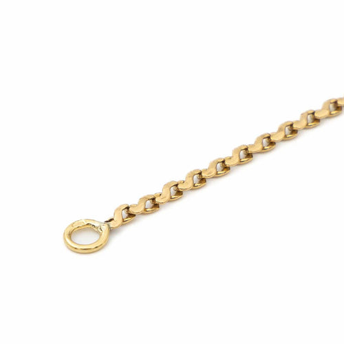Collier Collier - Chaîne en or jaune 18 carats 63,5 cm 58 Facettes 1850837CN