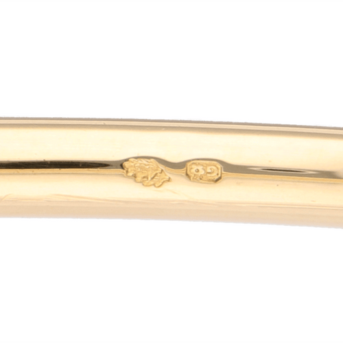 Bracelet Bracelet jonc vintage en or jaune 14k avec diamant 58 Facettes A32E310B08D74F3C88003C98E113D334