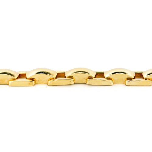 Bracelet Bracelet tank rétro en or jaune 14k 58 Facettes 594CEDA3E8AF4E8D8165C6A89B90AB96