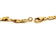 Collier Collier maille Figaro 2x1 en or jaune 18 carats 58 Facettes 1875426CN