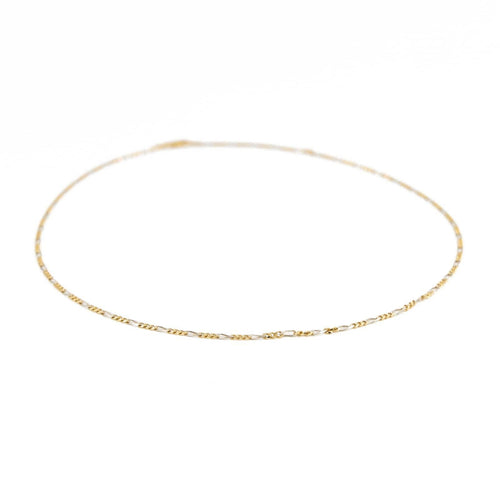 Collier Collier Chaîne Or jaune, Or blanc 58 Facettes 1875602CN