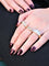 Bague 55 Bague en or jaune 18 carats avec diamants 58 Facettes 1875611CN