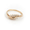 Bague 55 Bague en or jaune 18 carats avec diamants 58 Facettes 1875611CN