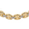 Collier Collier ras-de-cou en or jaune et blanc 18 carats 58 Facettes 1880727CN