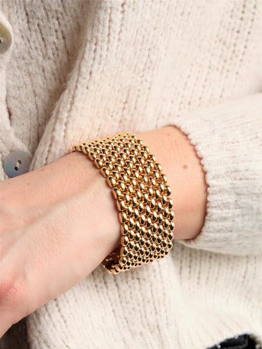 Bracelet Bracelet Manchette Or jaune 58 Facettes 1888409CN