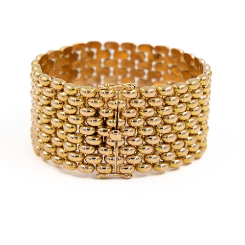 Bracelet Bracelet Manchette Or jaune 58 Facettes 1888409CN