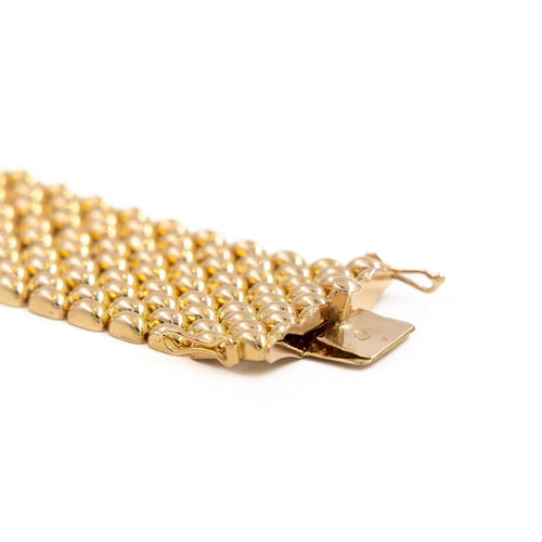 Bracelet Bracelet Manchette Or jaune 58 Facettes 1888409CN