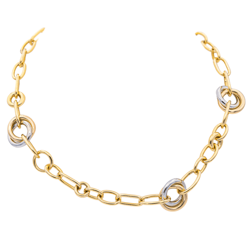 Collier Pomellato Collier  Or jaune, Or rose, Or blanc 58 Facettes 1901326CD