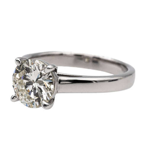 Bague 51 Bague Solitaire Or blanc Diamant 58 Facettes 1907846CN