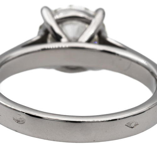 Bague 51 Bague Solitaire Or blanc Diamant 58 Facettes 1907846CN