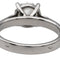 Bague 51 Bague Solitaire Or blanc Diamant 58 Facettes 1907846CN