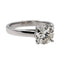 Bague 51 Bague Solitaire Or blanc Diamant 58 Facettes 1907846CN
