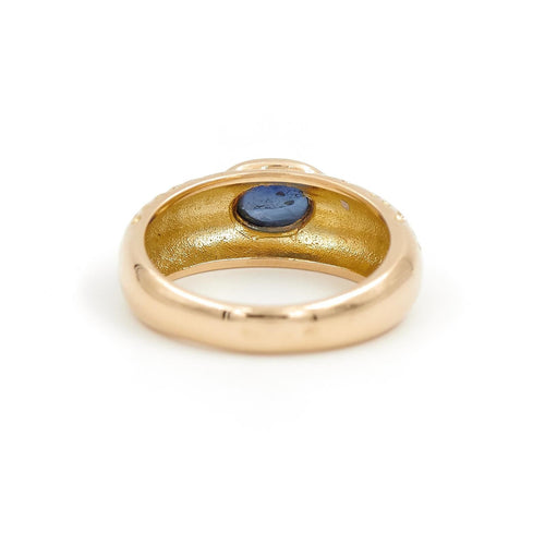 Bague 54 Bague Or jaune Saphir 58 Facettes 1907874CN