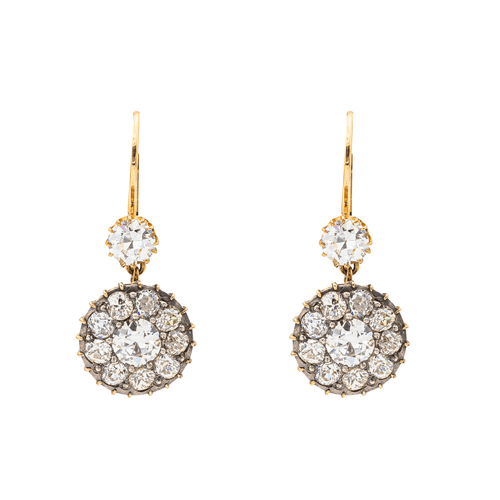 Boucles d'oreilles Boucles d'oreilles Or jaune Diamant 58 Facettes 1912524CN