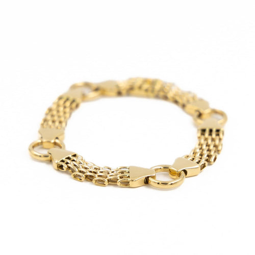 Bracelet Bracelet en or jaune 18 carats à anneaux 58 Facettes 1917638CN