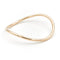 Bracelet Bracelet jonc rigide en or jaune 18 carats 58 Facettes 1931134CN