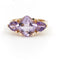 Bague 57.5 Bague Cocktail Or jaune Améthyste 58 Facettes 1931138CN