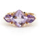 Bague 57.5 Bague Cocktail Or jaune Améthyste 58 Facettes 1931138CN