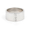 Bague 56 Bague Trilogie Or blanc Diamant 58 Facettes 1931159CN