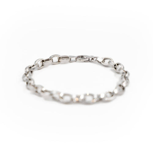 Bracelet Bracelet Gourmette Or blanc 58 Facettes 1949691CN