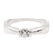 Bague 54 Balmain Bague Solitaire  Or blanc Diamant 58 Facettes 1950052CN