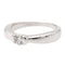 Bague 53 Balmain - Bague solitaire en or blanc 18 carats et diamant 58 Facettes 1950052CN