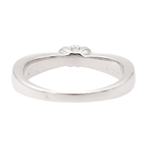 Bague 54 Balmain Bague Solitaire  Or blanc Diamant 58 Facettes 1950052CN