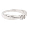 Bague 54 Balmain Bague Solitaire  Or blanc Diamant 58 Facettes 1950052CN