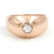 Bague 57 Bague Solitaire Or rose Diamant 58 Facettes 1962885CN