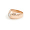 Bague 57 Bague solitaire en or rose 18 carats avec diamant taille brillant 58 Facettes 1962885CN
