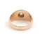 Bague 57 Bague solitaire en or rose 18 carats avec diamant taille brillant 58 Facettes 1962885CN