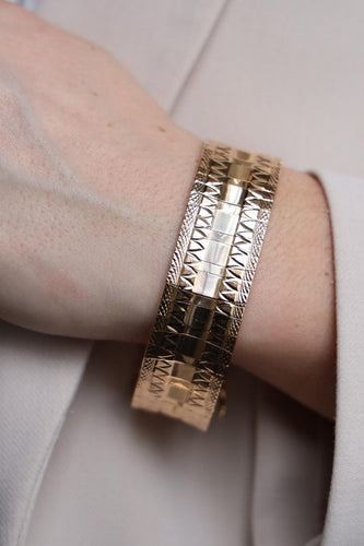 Bracelet Bracelet Manchette Or jaune 58 Facettes 1962897CN